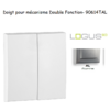 Doigt Double Fonction Logus 90614TAL Alumine