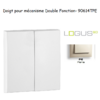 Doigt Double Fonction Logus 90614TPE Perle