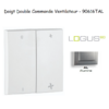 Doigt double pour commande ventillateurs LOGUS 90616TAL