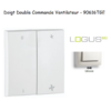 Doigt double pour commande ventillateurs LOGUS 90616TGE