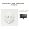 Doigt pour prise de courant schuko LOGUS 90632TIS Gris
