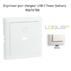 Enjoliveur pour Chargeur USB Type C Power Delivery 90676TBR
