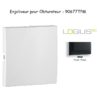 Enjoliveur pour obturateur Logus 90677TPM Noir MAT