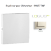 Enjoliveur pour obturateur Logus 90677TMF Ivoire