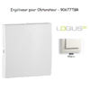 Enjoliveur pour obturateur Logus 90677TBR Blanc