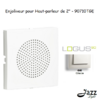 Enjoliveur pour haut parleur 2'' logus90 90710TGE Glace