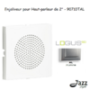 Enjoliveur pour haut parleur 2'' logus90 90710TAL Alumine