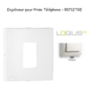 Enjoliveur pour prise de téléphone Logus 90712TGE Glace