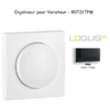 Enjoliveur pour variateur LOGUS 90721TPM Noir MAT