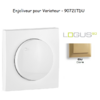 Enjoliveur pour variateur LOGUS 90721TDU Doré