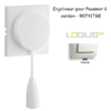 Enjoliveur pour poussoir à cordon LOGUS 90741TGE Glace
