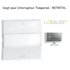 Doigt pour interrupteur temporisé Logus 90745TAL Alumine