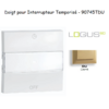 Doigt pour interrupteur temporisé Logus 90745TDU Doré