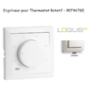 Enjoliveur pour thermostat rotatif Logus 90 90746TGE Glace