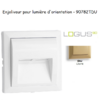 Enjoliveur pour lumière d'orientation logus 90 90782TDU Doré