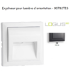 Enjoliveur pour lumière d'orientation logus 90 90782TIS Gris