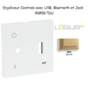 Enjoliveur pour Centrale avec USB, Bluetooth et Jack 3,5 mm 90856TDU