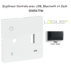 Enjoliveur pour Centrale avec USB, Bluetooth et Jack 3,5 mm 90856TPM