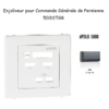 Enjoliveur pour commande générale de persienne APOLO5000 50311TGR Graphite