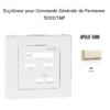 Enjoliveur pour commande générale de persienne APOLO5000 50311TMF Ivoire