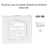 Enjoliveur pour commande générale de persienne APOLO5000 50311TBR Blanc