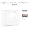 Enjoliveur pour commande Locale de persienne APOLO5000 50312TPL Platine