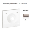 Enjoliveur pour poussoir à clé Apolo 50351TPL Platine