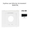 Enjoliveur pour détectuer de mouvement APOLO5000 50401TPM Noir MAT