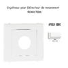 Enjoliveur pour détectuer de mouvement APOLO5000 50401TBM Blanc MAT