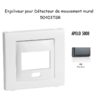 Enjoliveur pour détecteur de mouvement mural apolo 5000 50403TGR Graphite