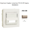 Enjoliveur Coupleur Connecteur fibre optique SC APC Duplex Apolo 50448SCH Champagne