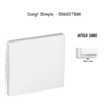Doigt simple APOLO5000 50601TBM Blanc MAT
