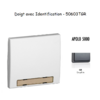 Doigt avec Identification APOLO5000 50603TGR Graphite