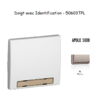 Doigt avec Identification APOLO5000 50603TPL Platine