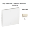 Doigt avec 2 symboles ventilateur APOLO5000 50609TMF