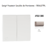 Doigt poussoir double va-et-vient de persienne APOLO5000 50612TPL Platine