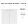 Doigt Inverseur de persienne APOLO5000 50613TBR Blanc