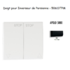 Doigt Inverseur de persienne APOLO5000 50613TPM Noir MAT