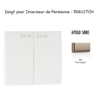 Doigt Inverseur de persienne APOLO5000 50613TCH Champagne