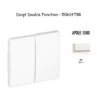 Doigt Double Fonction APOLO5000 50614TBR Blanc