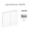 Doigt Double Fonction APOLO5000 50614TPR Argent