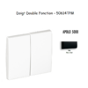 Doigt Double Fonction APOLO5000 50614TPM Noir MAT