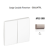 Doigt Double Fonction APOLO5000 50614TPL Platine