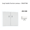 Doigt Double Fonction Lumineux APOLO5000 50615TBM Blanc MAT