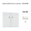 Doigt Double Fonction Lumineux APOLO5000 50615TBR Blanc