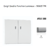 Doigt Double Fonction Lumineux APOLO5000 50615TPR Argent