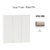 Doigt triple APOLO5000 50661TPL Platine