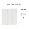 Doigt triple APOLO5000 50661TBR Blanc