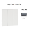 Doigt triple APOLO5000 50661TGR Graphite