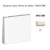 Enjoliveur rosette passage de cable APOLO5000 50671TMF Ivoire